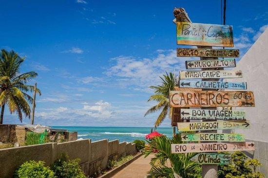Palm Village - O Melhor De Cupe E Porto Pôrto das Galinhas Buitenkant foto
